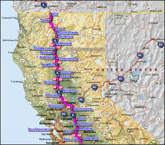 North California Map